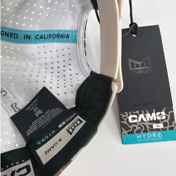 Melin Duck Camo A-Game Icon Hydro Performance Snapback Hat Size XL - Picture 9 of 11